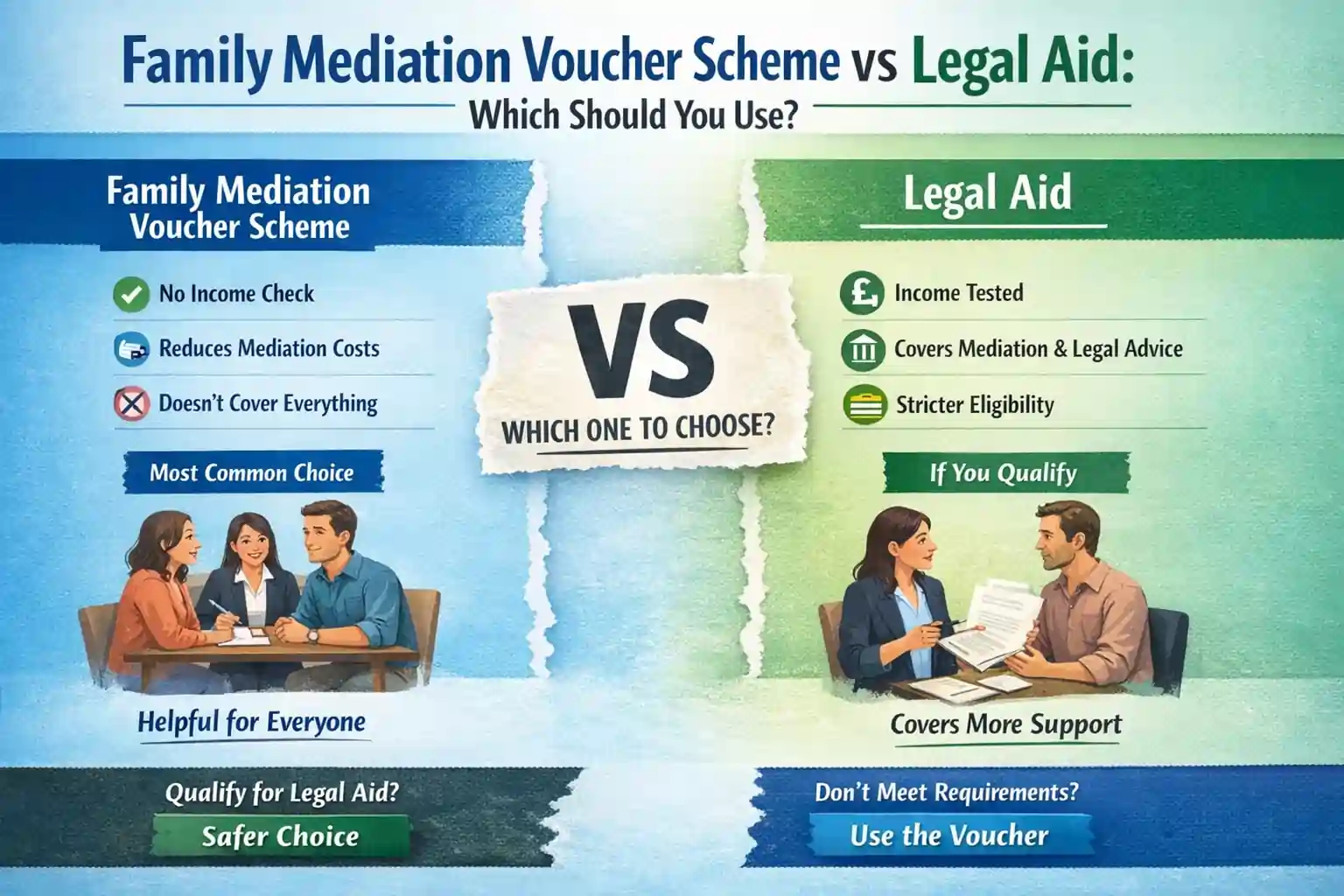 Family Mediation Voucher Scheme vs Legal Aid: Which Should You Use Milton Keynes?