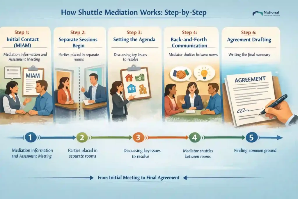 How Shuttle Mediation Works: Step-by-Step Milton Keynes