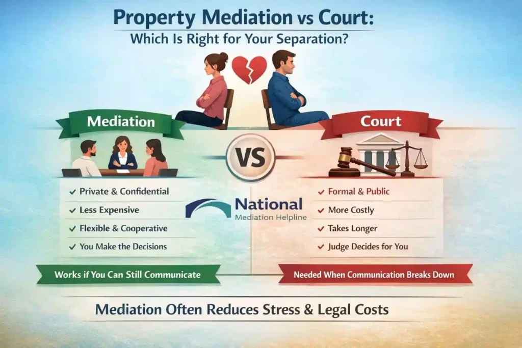 Property Mediation vs Court: Which Is Right for Your Separation Milton Keynes?