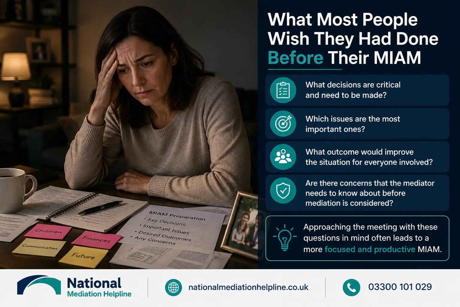 How to prepare for a miam in Milton Keynes What most people miss what should they have done before miam