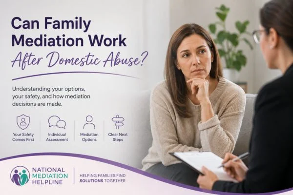 Can Family Mediation Milton Keynes Work After Domestic Abuse?